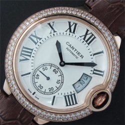 CARTIER カリブル ドゥ Asian 21600振動 自動巻き デイト ホワイト 好評人気