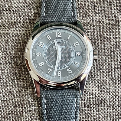 PATEK PHILIPPE 6007A-001 カラトラバ アッシュブルー 2024最高級