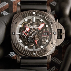 PANERAI PAM01240 V7工場 サブマーシブル S ブラバス Black Ops