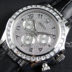 ROLEX デイトナ 全面ダイヤ付き お洒落コピー