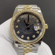 ROLEX 116243 デイトジャスト 36mm ブラックシェル 会員登録楽