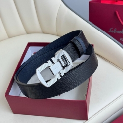 フェラガモ メンズ ベルト 両面用 3.5cm