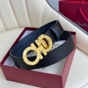 フェラガモ メンズ ベルト 両面用 3.5cm