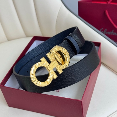 フェラガモ メンズ ベルト 両面用 3.5cm