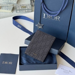 DIOR パスポートケース オブリーク メンズ 10×13.3cm