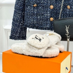 【LOUISVUITTON】25WFウォレットファースリッポンルームシューズレディース