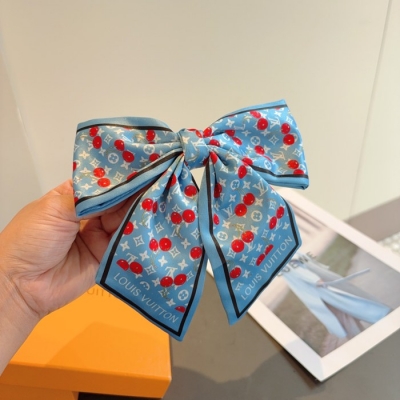 ルイ ヴィトン スタイル ヘアクリップ ボウ サクラ