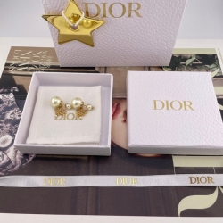 ディオール スタイル ピアス ボウ パール
