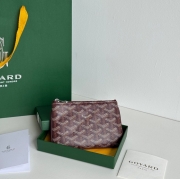 GOYARD ミニクラッチ コットンキャンバス ユニセックス 15×10×2cm