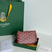 GOYARD ミニクラッチ コットンキャンバス ユニセックス 15×10×2cm