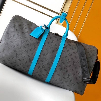 LOUIS VUITTON キープオール バンドリエール 55 モノグラムエクリプス リバース メンズ 55×31×24cm