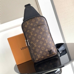 LOUIS VUITTON アベニュー ショルダーバッグ ダミエグラフィット メンズ 20×31×7cm
