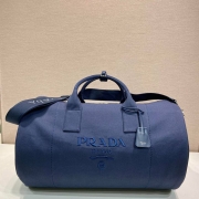 PRADA トラベルバッグ キャンバス メンズ 53×32×32cm