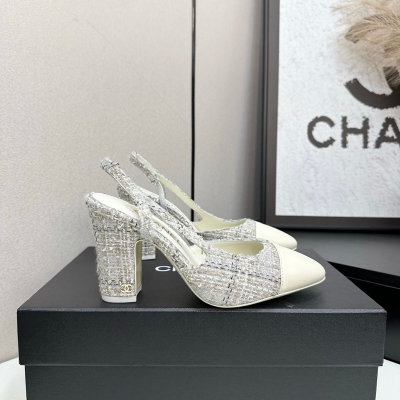 【CHANEL】スリングバックレディース