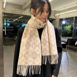 エルメス パリコレクション新作カシミヤスカーフ 180x32