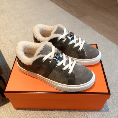 【HERMES】25SS早春新作ブーツウールブーツメンズレディース