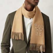 エルメス 新作2025 男女兼用スカーフ。カシミヤ 32x160