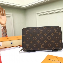 LOUIS VUITTON ジッピー XL ウォレット モノグラム キャンバス メンズ 22×12×4cm