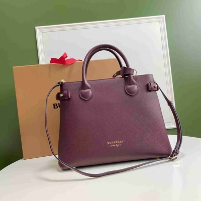 バーバリー トートバッグ バナー 34×16×25cm