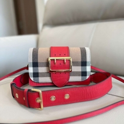 バーバリー ショルダーバッグ バックル 19.5×5×12cm