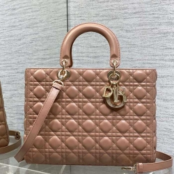 ディオール ハンドバッグ レディディオール 32×cm