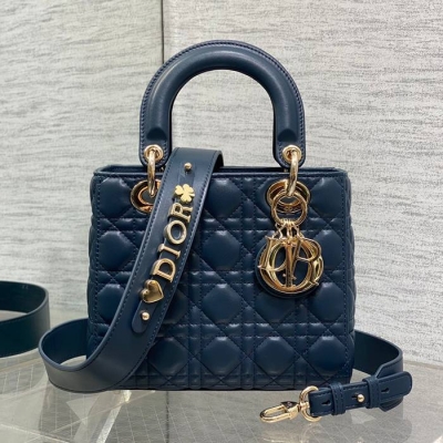 ディオール ハンドバッグ レディディオール 20×8×17cm