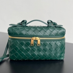 BV ショルダーバッグ レザー ポーチ 化粧ポーチ 22×12.5×5cm