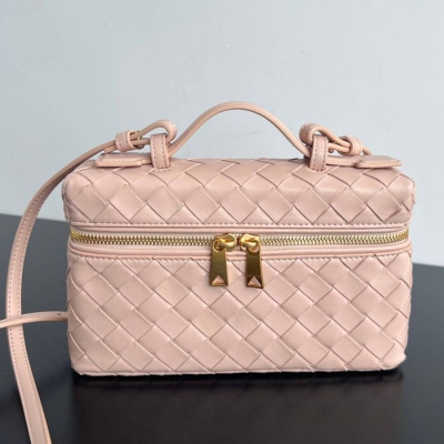 BV ショルダーバッグ レザー ポーチ 化粧ポーチ 22×12.5×5cm