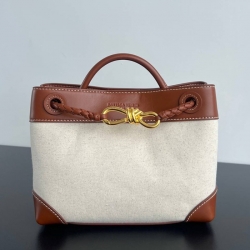 BV ショルダーバッグ レザー ハンドバッグ アンディアーモ 25×22×10.5cm