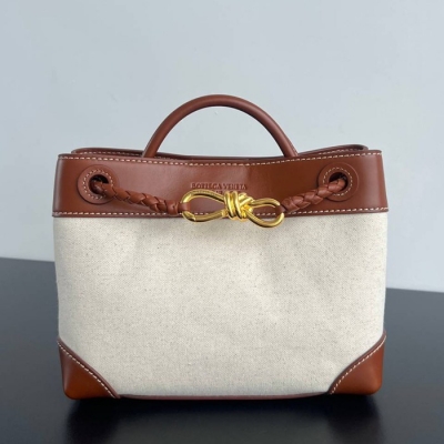 BV ショルダーバッグ レザー ハンドバッグ アンディアーモ 25×22×10.5cm