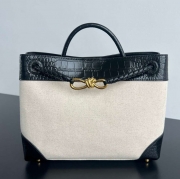 BV ショルダーバッグ レザー ハンドバッグ アンディアーモ 32.5×24×12cm