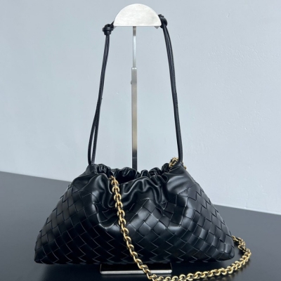 BV ショルダーバッグ レザー ハンドバッグ ダストバッグ 33×19×8cm