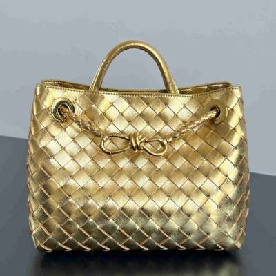 BV ショルダーバッグ レザー ハンドバッグ アンディアーモ 25×22×10.5cm