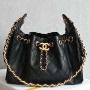 シャネル ショルダーバッグ ホーボー 20×22×12.5cm