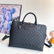 LOUIS VUITTON アベニュー ソフト ブリーフケース ダミエインフィニ メンズ 38×28×10cm