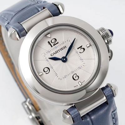 CARTIER WSPA0021 パシャ 30mm 革バンド 池袋新品発見