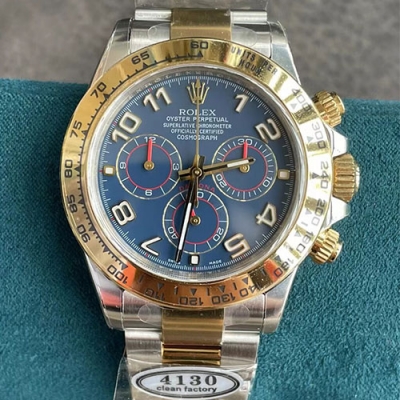 ROLEX 116503 CLEAN工場 ブルーアラビア 4130搭載