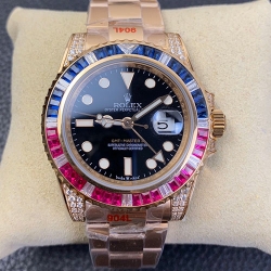 ROLEX GMTマスター II 116758SANR ピンクゴールド コピー
