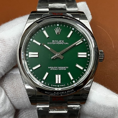 ROLEX 124300 41mm グリーン 最高級レプリカ