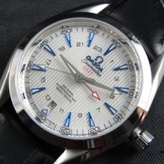 OMEGA シーマスター GMT ホワイトストライプ ステンレス メンズ愛用