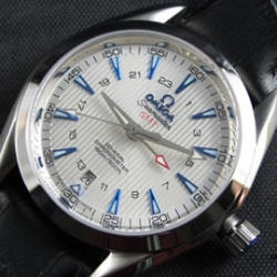 OMEGA シーマスター GMT ホワイトストライプ ステンレス メンズ愛用