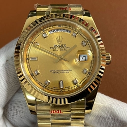 ROLEX 218238A デイデイト II 41mm シャンパン 2836搭載