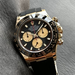 ROLEX 116518LN BT製 ブラック/シャンパン 4130搭載