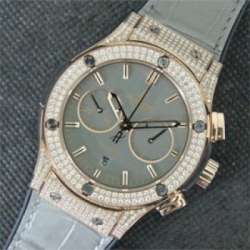 HUBLOT クラシックフュージョン 自動巻き 14Kゴールドケース 高精度