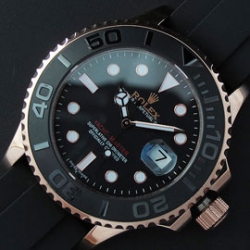 ROLEX ヨットマスター ブラック文字盤 エバーローズゴールド 販売トップ