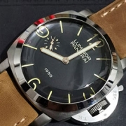 PANERAI PAM00127 ルミノール1950 6497搭載 手巻き スモールセコンド ブラック 優等商品