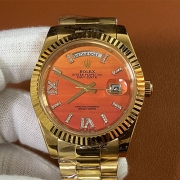 ROLEX デイデイト M128238 カーネリアン 41mm 2024新作