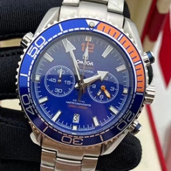 OMEGA 215.32.46.51.04.001 シーマスター プラネットオーシャン クォーツ ブルー