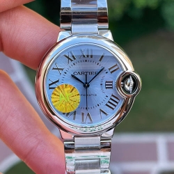 CARTIER WSBB0062 バロンブルー レディース 2024新品