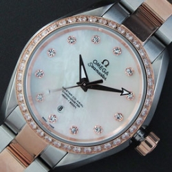 OMEGA シーマスター アクアテラ ピンクゴールドコンビ 超人気